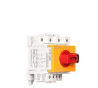 NIWPPKIMX Interrupteur d'isolateur solaire PV DC 4P 32A 1000V, sectionneur à poignée rotative for énergie solaire certifié EKD6-DB32-4S