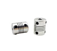 NIWPPKIMX Vis de couplage élastique en alliage d'aluminium D15L20, 1 pièce, encodeur de couplage de moteur, trou intérieur 2/3/4/5/6(4mmX4mm)