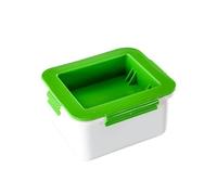 NIWWIN Kit de presse à tofu - Boîte à tofu - Passoire à tofu - Fait maison - En plastique - Pour la maison, la cuisine - Outil de cuisine (vert)