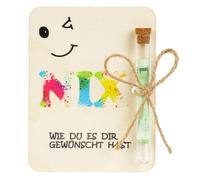 Nix Cadeau, Seutgjie Cadeaux amusants pour hommes, femmes, petit ami, petite amie, frère, collègue, garçon et fille avec tube à essai pour l'argent
