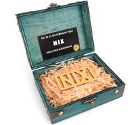 Nix Geschenk - Cadeaux amusants pour hommes, femmes et amis - Idée parfaite pour les anniversaires et les occasions spéciales - Rien de cadeau d'anniversaire (vert)