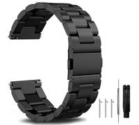 Nixiamy Bracelets de Montre en Métal Acier inoxydable 16mm 18mm 20mm 22mm 24mm Libération Rapide Bracelet métallique en Bracelet de Remplacement de Montre Intelligent pour Femme Homme