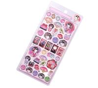 Nixiara Autocollants 3D | Feuilles De Décalcomanie Style Japonais | Autocollants Mignons Et Petits,Pour Filles Garçons Tout-Petits Halloween Scrapbook Salle De Classe Téléphone Loisirs Créatifs Fête