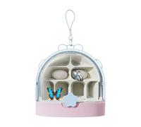 Nixiara Boîte d'observation d'escargot, Griffe pour | Ventilated Safe Clear Critter Cage, conteneur d'habitat éducatif pour la Chasse dans la Cour, projets de Classe de Sciences,