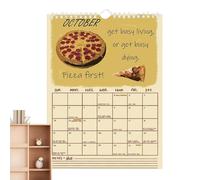 Nixiara Calendrier Mural 2026 | Calendrier Mural Mensuel Amusant à Suspendre, Planning Journal pour Maison, Travail, École, Planning Famille