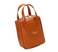 Nixiara Cosmétiques | PU Grande Capacité Organisateur de Tote Large et Ouvert | Rangement cosmétique de voyage, de toilette pour filles, plein air, femme, Marron foncé, Consulte la descripción, Voir