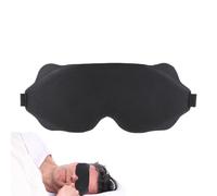 Nixiara Couvre-yeux pour dormir, couvre-yeux pour dormir - Coupe des yeux endormie,Aide respirante pour les yeux pour la détente Résidence d'avion de voyage à domicile