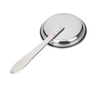 Nixiara Éteignoir à bougie avec longue poignée - Outil de sortie de flamme en acier inoxydable - Batte de bougie résistante à la chaleur - Accessoire pour bonfire camping - pique-nique - Camping en