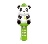 Nixiara Karaoké Karaoké pour Enfants Microphone pour Chanter Enfants | Cartoon Panda Mic Karaoké Machine | Jouet Chant Musical Interactif Jeu d'apprentissage Précoce sans Fil Filles