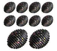 Nixiara Leurres de nage,Leurres Jigs pour la Capture de Perche | 10 Pièces Appâts Réalistes Portables pour Truite Bass Poisson Chat Hommes Pêche Étang Mer Père