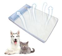 Nixiara Lit de Refroidissement pour Chien, Tapis pour Chien | Coussin de Couchage Lavable pour Chien | Matériau de Confort des Animaux de sans Glissement Respirant pour