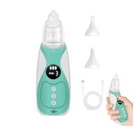 Nixiara Nettoyeur nasal pour avec musique et éclairage, 3 modes d'aspiration | Nettoyeur nasal électrique | Pour les parents, les soignants, la maison, la crèche, la chambre à coucher, les