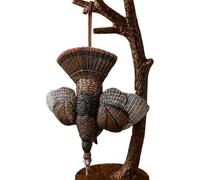 Nixiara Ornement d'arbre,Pendentif Dinde Décoration d'automne | Ornement Rustique Dinde | pour Jardin Balcon Salon Chambre Intérieur Extérieur Fenêtre Rebord Fêtes Maison Terrasse