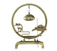 Nixiara Porte-encens - Brûleur d'encens conique en - Décoration de table - Diffuseur de - Pour la maison, la chambre, la méditation, le spa, le rituel, le yoga, l'atmosphère relaxante,