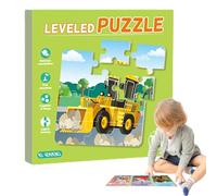 Nixiara Puzzles pour, Puzzles pour - Puzzles magnétiques pour | Jeu d'activités d'apprentissage préscolaires d'animaux de Dessin animé pour Voyage et Voiture