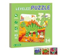 Nixiara Puzzles, Puzzles, Puzzles magnétiques pour, Jeu d'activités d'apprentissage préscolaires d'animaux de Dessins animés pour Voyages et Voiture