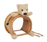 Nixiara Sac De Transport Pour Lapins - Cage Avec Fenêtre Transparente,Sac De Transport Pour Écureuils - Voyage Petit Animal De Compagnie Lapin Barbe Écureuil Sucre Oiseau Hérisson Fret Hamster