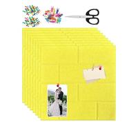 Nixiara Tableau d'affichage mural multifonctionnel, panneau autocollant anti-bruit pour organiser des plans de voyage, rappels, photos et calendrier