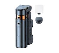 Nixiara Trépied de Voyage, Support de téléphone Portable - Support de téléphone Extensible Support à Selfie,Trépied d'appareil Photo Externe sans Fil pour Smartphone livestreaming, Tournage