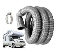 Nixiara Tuyau de vidange de camping-car | Raccords De Vidange Pliables - Tuyau D'Évacuation Étanche Pour Camper | Pour les voyages en extérieur, la caravane, le camping-car et le bateau maritime