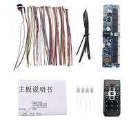Nixie Plaque d'horloge 6 chiffres pour IN12/IN14/IN18/QS30-1, DS3231M & MAX1771, télécommande, kit de bricolage