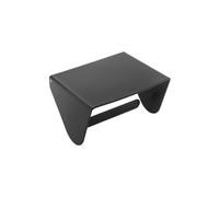 Nixie porte-papier rouleau avec couvercle noir mat 129x106x97 mm - LAUFEN H3841524500011