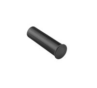Nixie porte-papier rouleau sans couvercle noir mat 40x124x40 mm - LAUFEN H3841524500001
