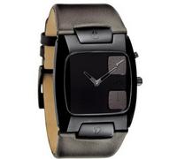 Nixon - A086712-00 - Montre Homme - Quartz Analogique - Bracelet Cuir Noir