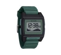 NIXON Base Tide Pro A1307 Montre numérique pour homme et femme résistante à l'eau, parfaite pour le surf, la plongée, la pêche - Montre de sport nautique pour homme - Cadran de 42 mm, bracelet en