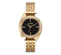 Nixon Eddy A1459-510-00 Montre Bracelet à Quartz analogique pour Femme avec boîtier en Acier Inoxydable 38 x 29 mm et Bracelet en Acier Inoxydable étanche 10 Bar Doré Noir