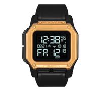 Nixon Hommes Numérique Quartz Montre avec Bracelet en Polyuréthane A1180-010-00