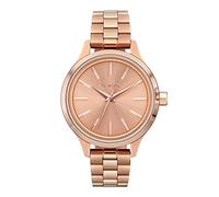 Nixon Miyota A1342-897-00 Montre analogique à Quartz pour Femme avec Bracelet en Acier Inoxydable