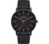 Nixon Mixte Adulte Digital Quartz Montre avec Bracelet en Cuir A1058-1031-00