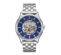 Nixon Montre à Quartz analogique Unisexe avec Bracelet en Acier Inoxydable A1323-5091-00, Navy Sunray/Silver