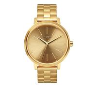 NIXON Montre Femme Quartz- Affichage Analogique Bracelet Acier Inoxydable Or et Cadran Or A099-502-00