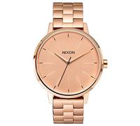 Nixon Montre Femme Quartz- Affichage Analogique Bracelet Acier Inoxydable Or Rose et Cadran Or Rose A099-897-00