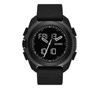NIXON Ripley A1267 - Black - Men's Analog/Digital Adventure Watch (47mm Watch Face, 23mm PU/Rubber/Silicone Band)