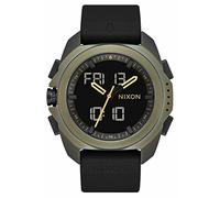 NIXON Ripley A1267 - Surplus/Black - Men's Analog/Digital Adventure Watch (47mm Watch Face, 23mm PU/Rubber/Silicone Band)