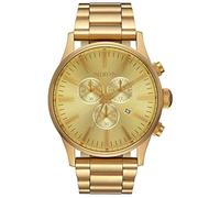 NIXON Sentry Chrono A386 - Montre Homme Quartz avec Bracelet en Acier Inoxydable A386502-00