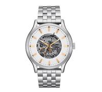NIXON Spectra A1323 - White/Silver - 100M Water Resistant Unisex Automatic Fashion Watch (40mm Watch Face, 20mm-18mm Stainless Steel Band)