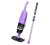 Niya AquaSweep S1 Aspirateur de Piscine sans Fil avec Manche télescopique, Aspiration puissante, Nettoyage des Coins Difficiles d’accès, Autonomie de 60 Min, pour Piscines Hors-Sol et enterrées, Spas