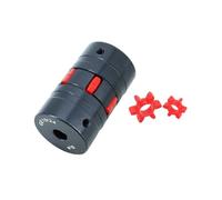 NIYAKA 20mm XL1 D40L66 10mm - 25mm Accouplement étoile quinconce Accouplement élastique Accouplement à Griffes 45 Rond en Acier XL/ML Grand Accouplement(10-11)