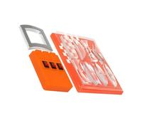 NIYANGLE 1 ensemble d'outils physiques optiques : kit d'expérimentation optique physique multifonctionnel comprenant des lentilles convexes et concaves, un triangulaire, une