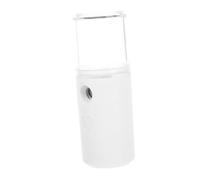 NIYANGLE 1 Ensemble instrument de beauté flacon pulvérisateur nebulisateur soin du visage à la vapeur pulvérisation brumisateur portatif Plastique blanche