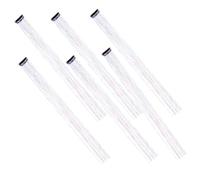 NIYANGLE 1 ensemble Kit de Mèches de Tinsel pour Cheveux Extensions à Clip Effet Pailleté Éblouissant pour Fêtes et Cosplay Accessoires Colorés Résistants Chaleur pour Garçon Fille et