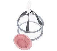 NIYANGLE 1 Ensemble Set de Nettoyage de Pinceaux Silicone Panier de Séchage Tapis de Nettoyage Pratique pour Outils Éponges