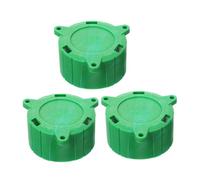 NIYANGLE 1 Jeu Couvercle De Prise Bouchon De Tube D'attelage De Remorque Couvercles D'attelage Pour Camions Couverture De Crochet De Remorque Prise De Plastique Green 3 Pièces