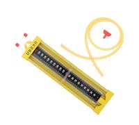 NIYANGLE 1 Jeu manomètre mesure jauge de colonne d'eau jauge de débit d'eau testeur de à vide testeur de tube à vide caoutchouc