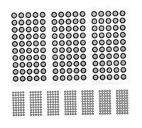 NIYANGLE 1 Jeu Point D'identification du Scanner Marqueur De Scanner 3D Marqueur De Réflexion pour Numérisation 3D Balayage des Marqueurs De Réflexion L'animal De Compagnie 12 Feuilles