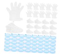 NIYANGLE 1 Lot De Pour Masque Pour Les Pieds De Spa Pour Les Mains Sèches Pieds Clairs Pendant La Nuit Masque Pour Les Pieds Jetable Hydratant Couvre-Chaussures Jetables